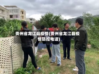 贵州省龙江县疫情(贵州省龙江县疫情防控电话)