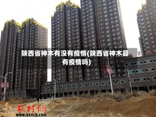 陕西省神木有没有疫情(陕西省神木县有疫情吗)