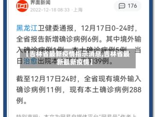 【吉林省最新疫情指示消息,吉林省最新最新疫情】