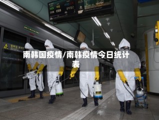 南韩国疫情/南韩疫情今日统计表