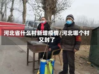 河北省什么村新增疫情/河北哪个村又封了