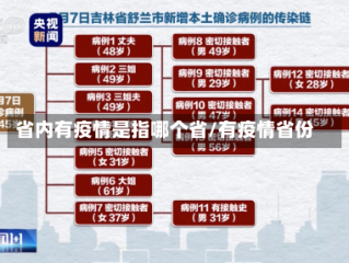 省内有疫情是指哪个省/有疫情省份