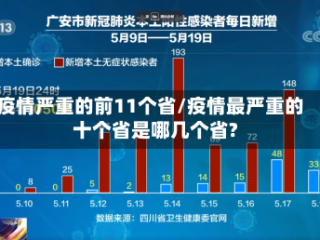 疫情严重的前11个省/疫情最严重的十个省是哪几个省?