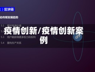 疫情创新/疫情创新案例