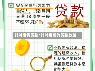 针对疫情贷款/针对疫情的贷款政策