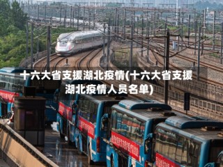 十六大省支援湖北疫情(十六大省支援湖北疫情人员名单)