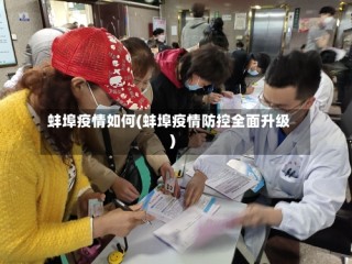 蚌埠疫情如何(蚌埠疫情防控全面升级)