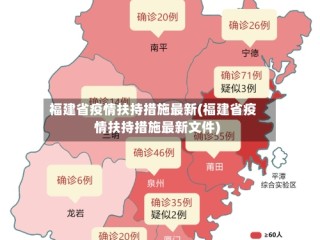 福建省疫情扶持措施最新(福建省疫情扶持措施最新文件)