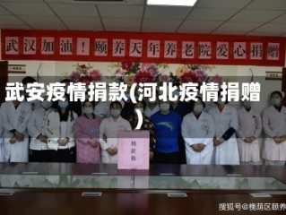 武安疫情捐款(河北疫情捐赠)