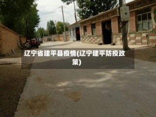 辽宁省建平县疫情(辽宁建平防疫政策)