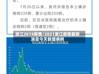浙江2019疫情/2021浙江疫情最新消息今天新增病例