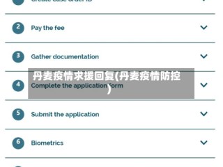 丹麦疫情求援回复(丹麦疫情防控)