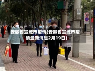 安微省宣城市疫情(安徽省宣城市疫情最新消息2月19日)