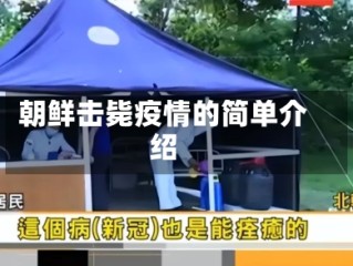 朝鲜击毙疫情的简单介绍