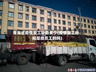 青海省疫情复工补助多少(疫情复工补贴是给员工的吗)
