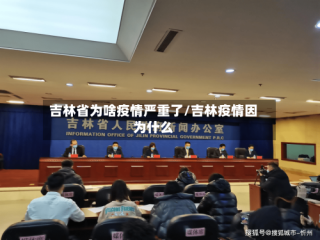 吉林省为啥疫情严重了/吉林疫情因为什么