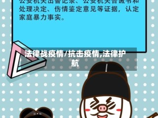 法律战疫情/抗击疫情,法律护航