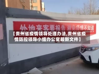 【贵州省疫情领导处理办法,贵州省疫情防控领导小组办公室最新文件】
