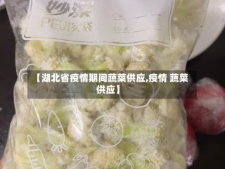 【湖北省疫情期间蔬菜供应,疫情 蔬菜供应】