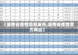 【湖南省疫情信息发布,湖南省疫情官方网站】