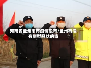 河南省孟州市有疫情没有/孟州有没有新型冠状病毒
