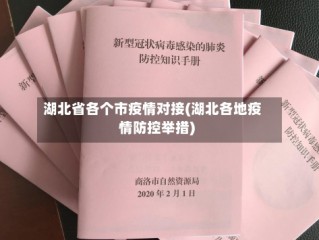 湖北省各个市疫情对接(湖北各地疫情防控举措)