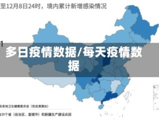 多日疫情数据/每天疫情数据
