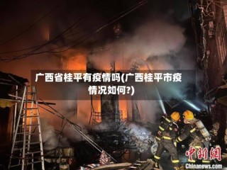 广西省桂平有疫情吗(广西桂平市疫情况如何?)
