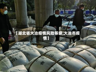 【湖北省大冶疫情风险等级,大冶市疫情】