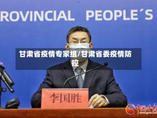 甘肃省疫情专家组/甘肃省委疫情防控