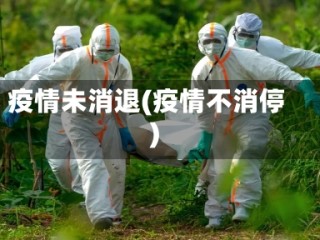 疫情未消退(疫情不消停)