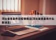 河北省景县昨日疫情情况(河北省景县有什么新消息)