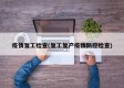 疫情复工检查(复工复产疫情防控检查)