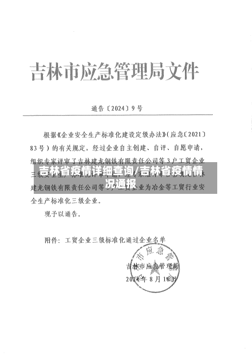 吉林省疫情详细查询/吉林省疫情情况通报-第2张图片