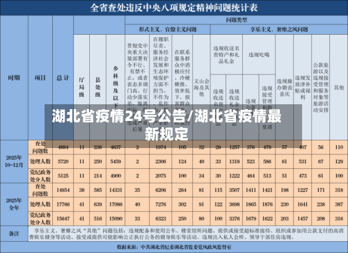湖北省疫情24号公告/湖北省疫情最新规定-第1张图片