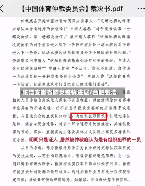 张浩安徽省肺炎疫情进展/合肥张浩-第2张图片