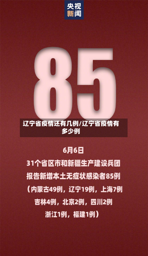 辽宁省疫情还有几例/辽宁省疫情有多少例-第3张图片
