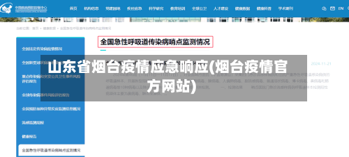 山东省烟台疫情应急响应(烟台疫情官方网站)-第2张图片