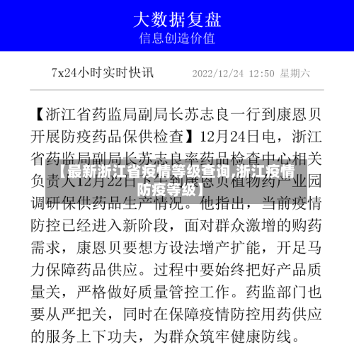 【最新浙江省疫情等级查询,浙江疫情防疫等级】-第3张图片