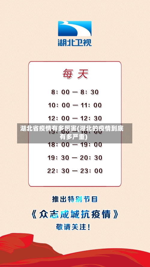 湖北省疫情有多厉害(湖北的疫情到底有多严重)-第1张图片