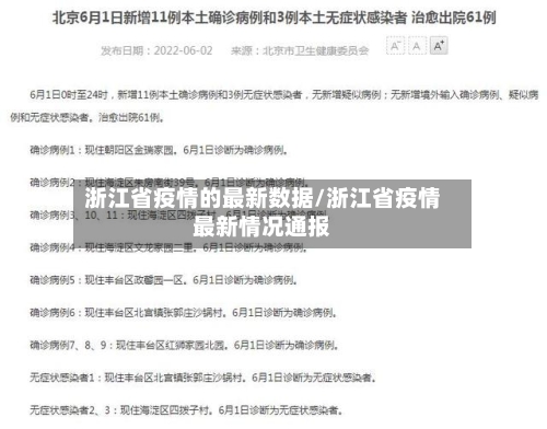 浙江省疫情的最新数据/浙江省疫情最新情况通报-第1张图片