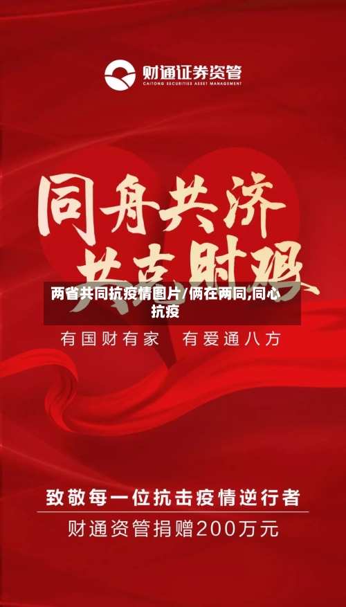 两省共同抗疫情图片/俩在两同,同心抗疫-第3张图片