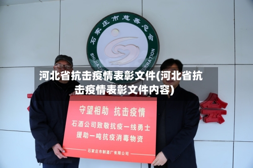 河北省抗击疫情表彰文件(河北省抗击疫情表彰文件内容)-第1张图片