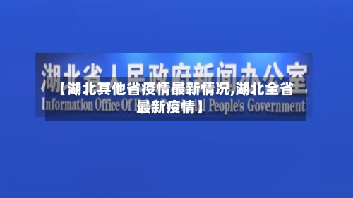 【湖北其他省疫情最新情况,湖北全省最新疫情】-第1张图片