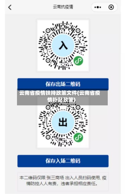 云南省疫情扶持政策文件(云南省疫情补贴政策)-第3张图片