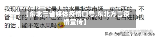 【东北三省媒体疫情口号,东北方言疫情宣传】-第1张图片
