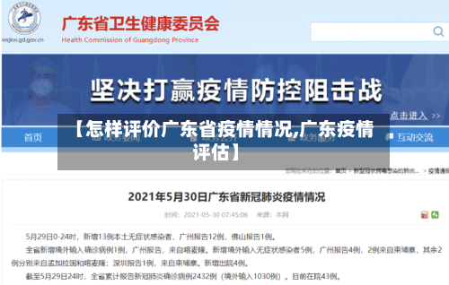 【怎样评价广东省疫情情况,广东疫情评估】-第2张图片