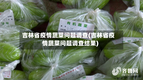 吉林省疫情蔬菜问题调查(吉林省疫情蔬菜问题调查结果)-第3张图片