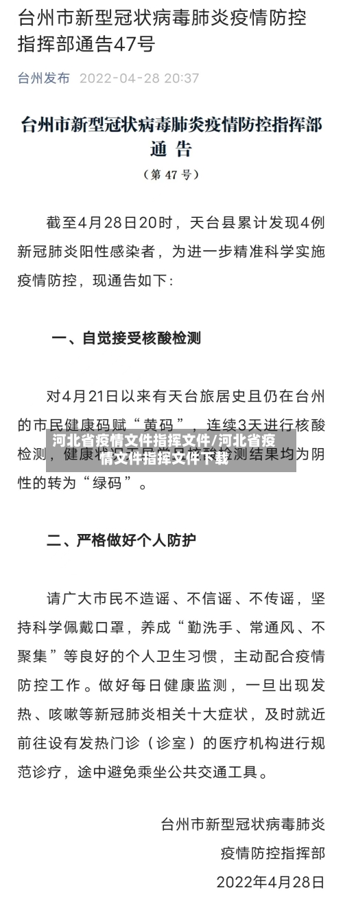 河北省疫情文件指挥文件/河北省疫情文件指挥文件下载-第3张图片