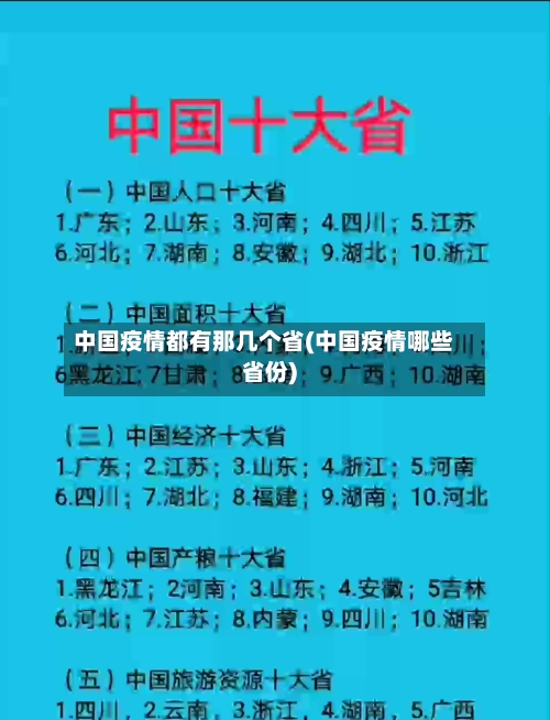 中国疫情都有那几个省(中国疫情哪些省份)-第1张图片